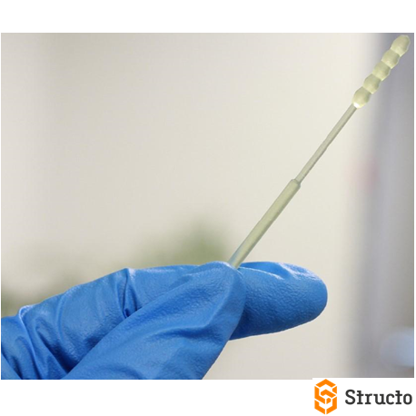 Sterile 3Dprinted Nasopharyngeal Swabs,100swabs/box,24bxs/case